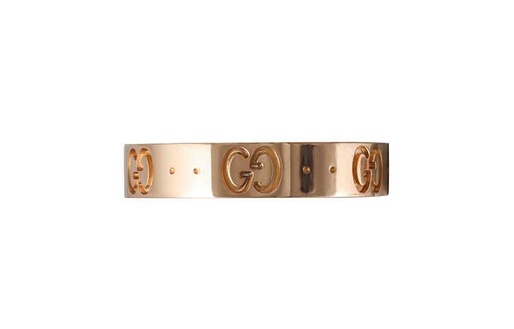 GUCCI/古驰 Gucci 18K Rose Gold Ring