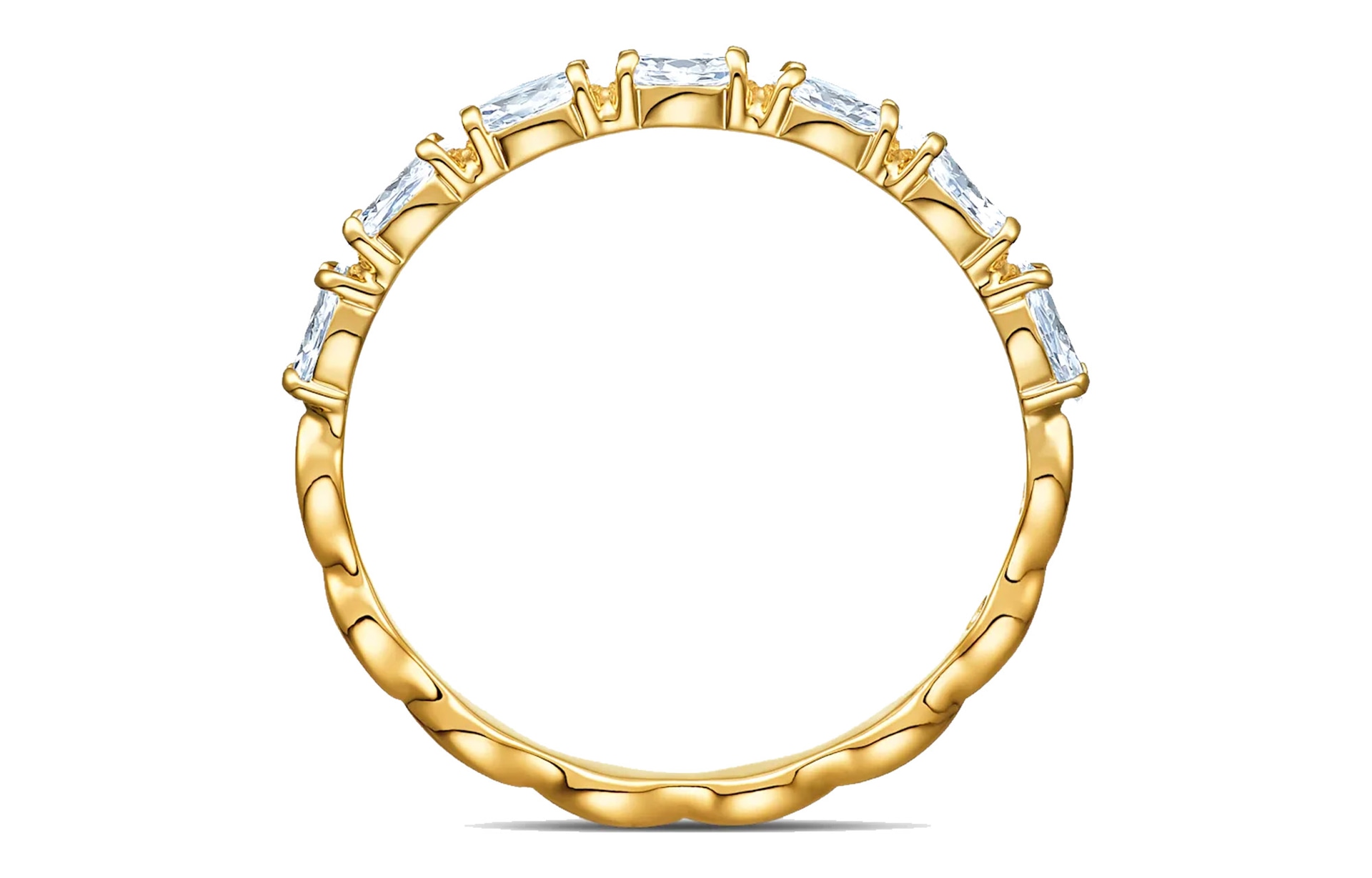 Swarovski Vittore Marquise Ring White Gold Tone — фото 2