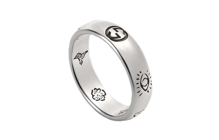 Gucci Blind For Love Silver Ring — фото 3