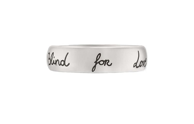 Gucci Blind For Love Silver Ring