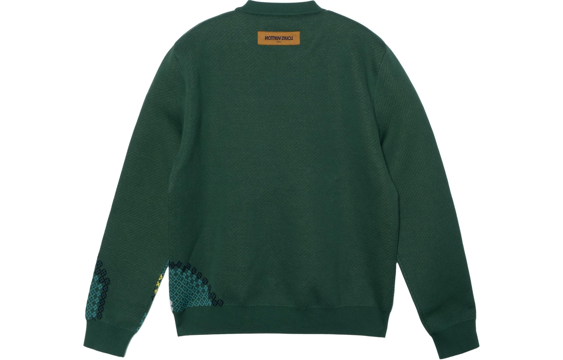 Louis Vuitton SS24 Crewneck Sweater Green — фото 1