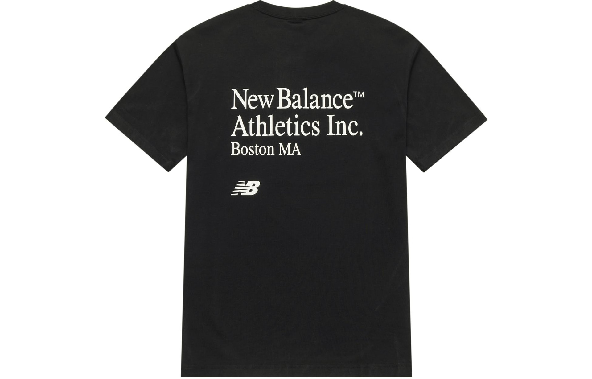 New Balance Logo Tee Black — фото 1