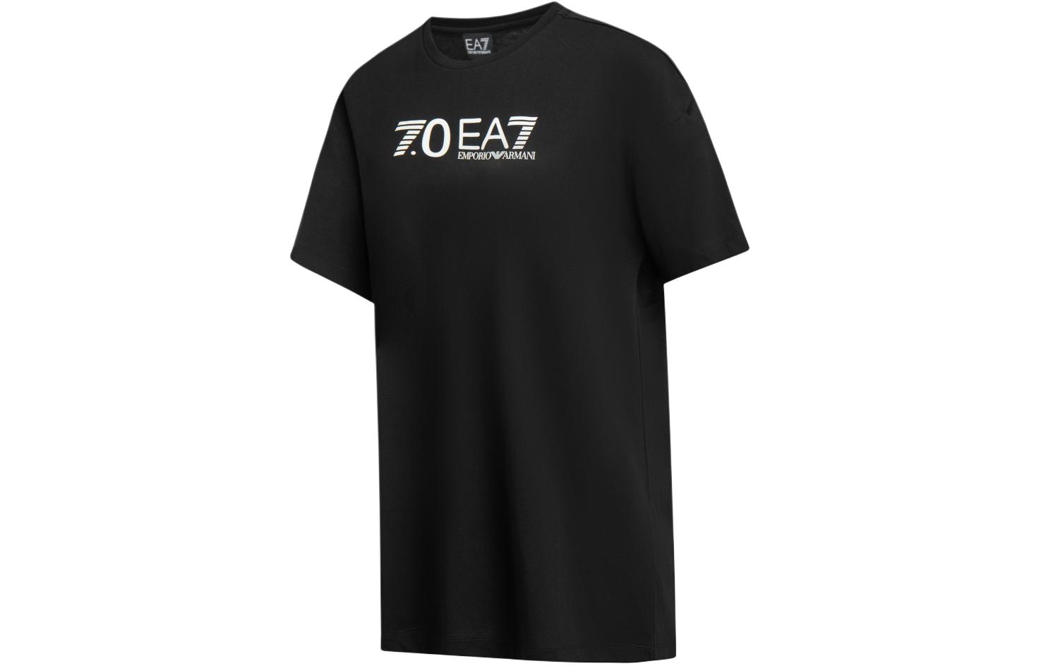 Emporio Armani EA7 Black Tee — фото 2