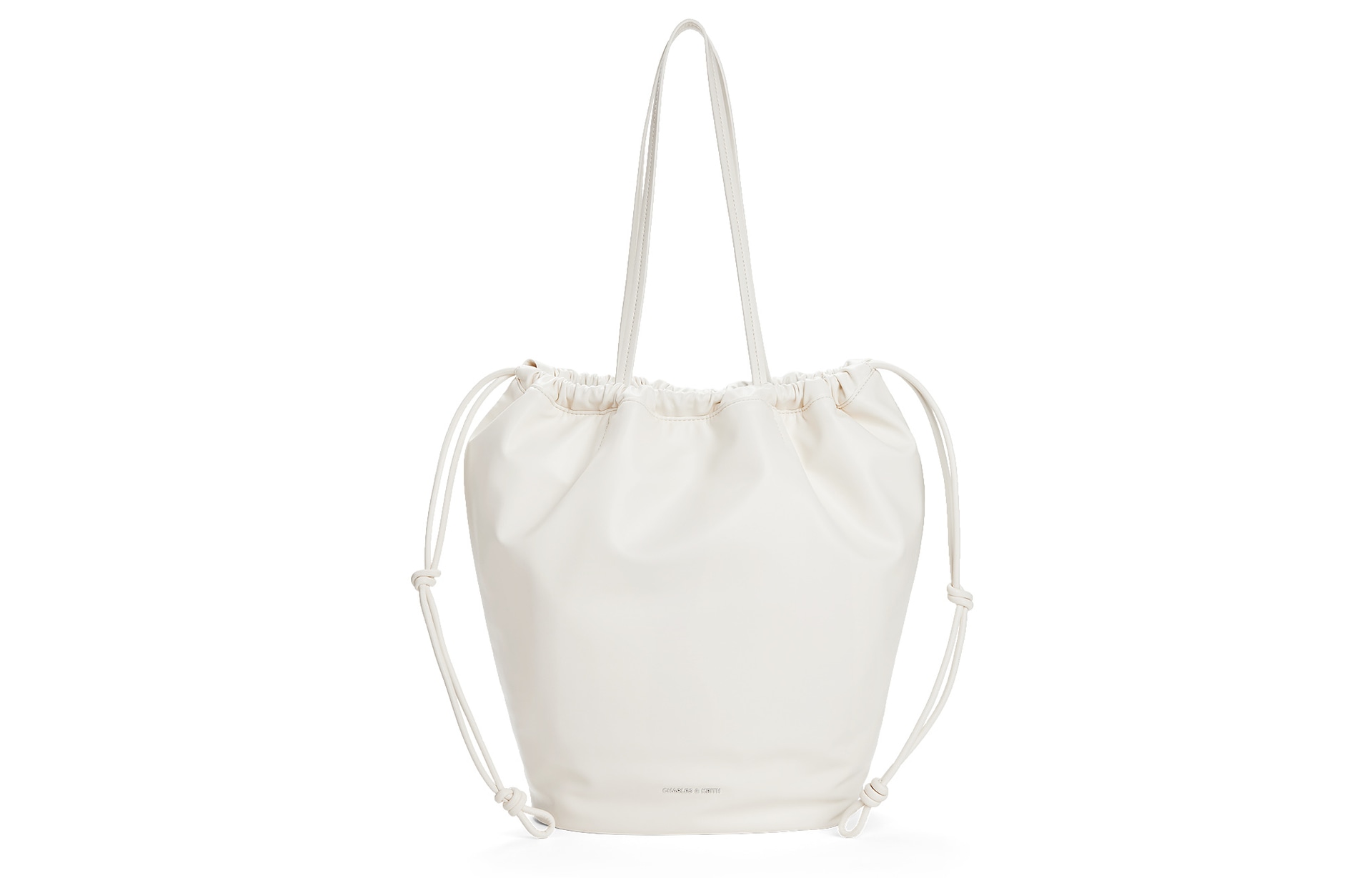 Сумки Charles&Keith CHARLESKEITH ck CreamChocolate