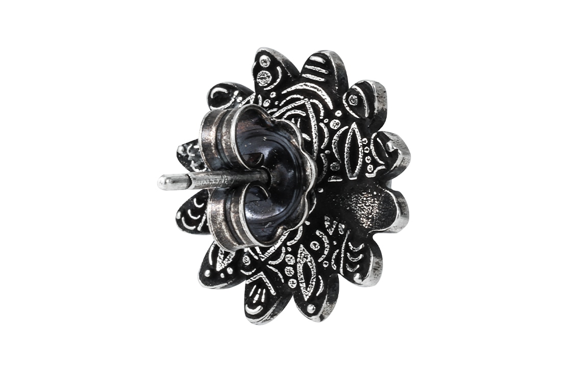 Gucci Double G Daisy Silver Earrings — фото 5