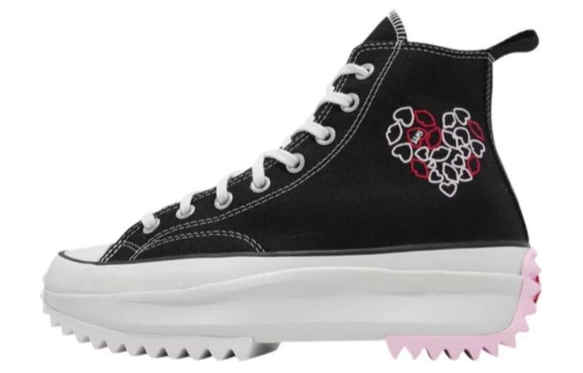 Converse Run Star Hike Black White Red — фото 5