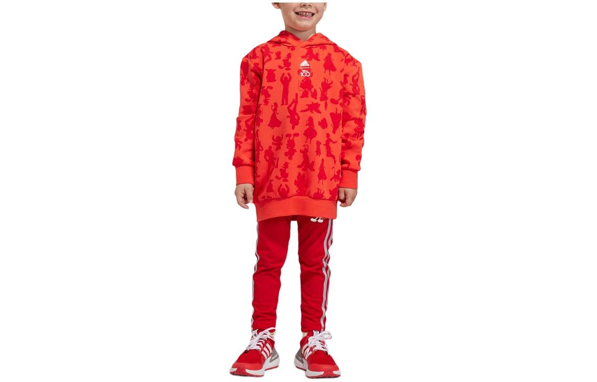 Adidas x Disney 100 Hoodie Light Red — фото 3
