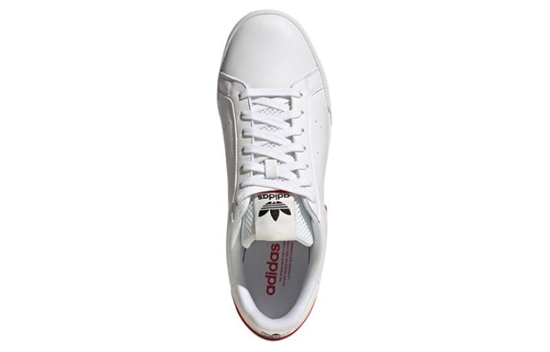 adidas originals adidas Court Tourino White Red — фото 10