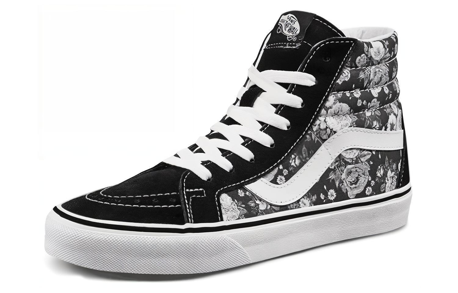 Vans SK8 Reissue Black White — фото 6