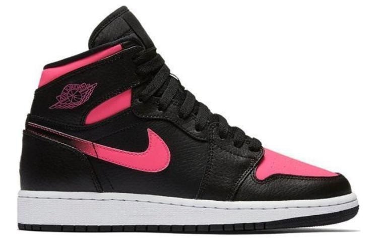 Jordan Air Jordan 1 Retro High Black Hyper Pink — фото 6