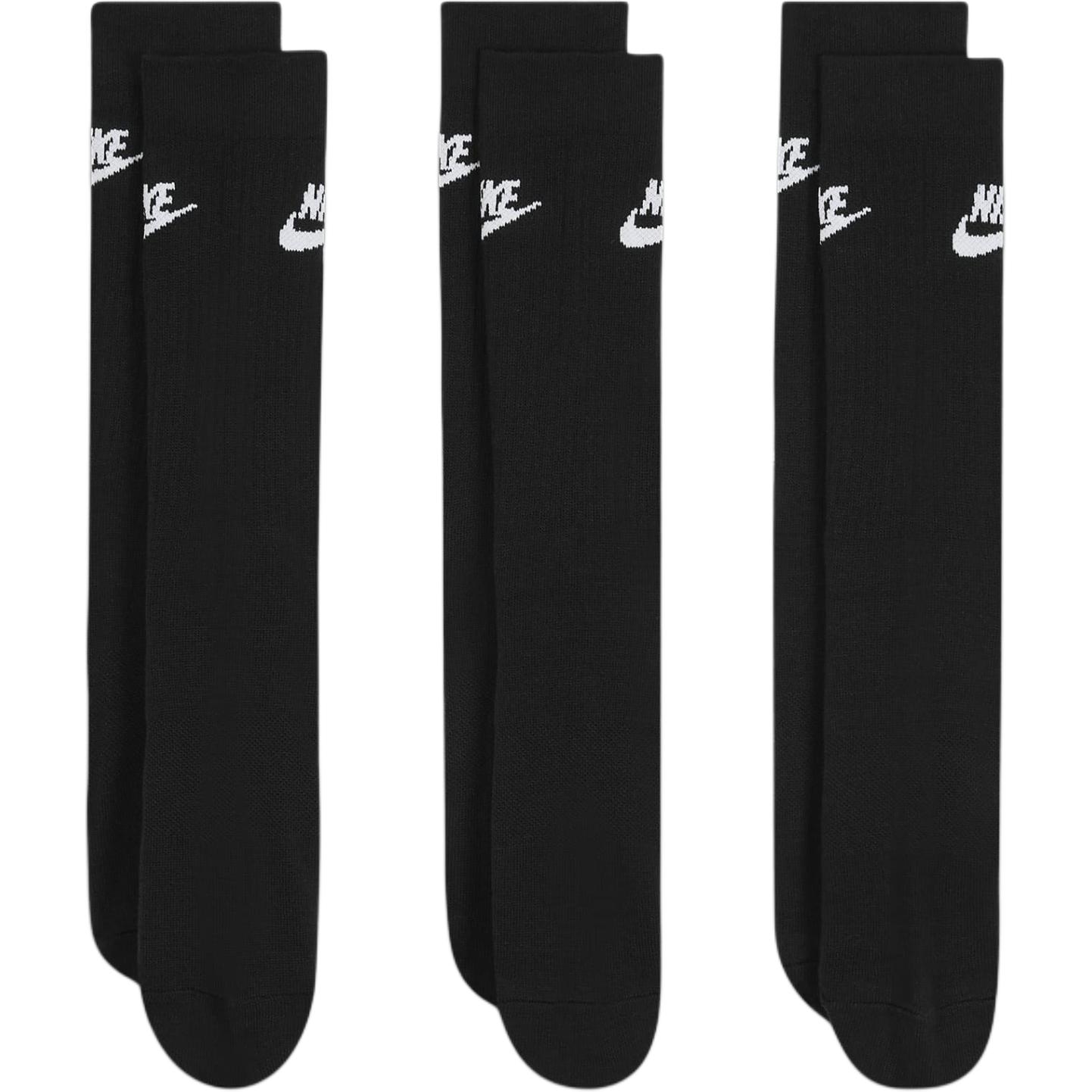 Nike Socks 3-Pack Black