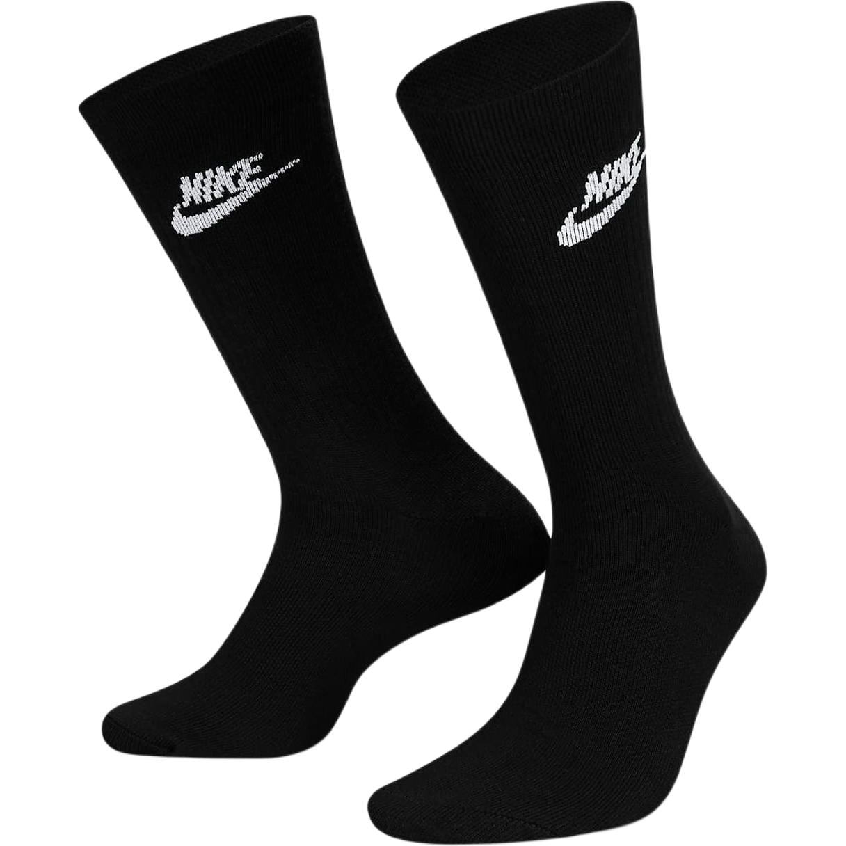 Nike Socks 3-Pack Black — фото 1