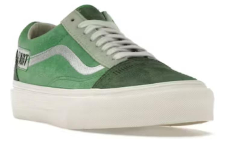 Vans KAR L'Art de L'Automobile x Vans Old Skool Vlt Lx Green White — фото 7
