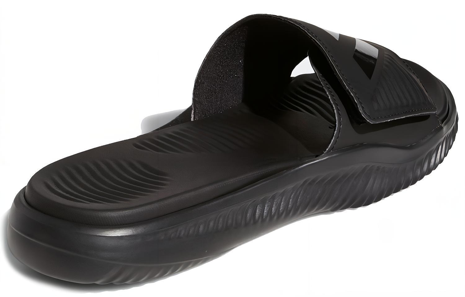 Adidas AlphaBounce Black Slides — фото 10