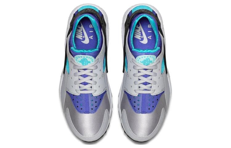 Nike Air Huarache White Grey — фото 9