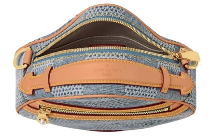 Louis Vuitton ChessMessenger Damies Denim 3D — фото 2