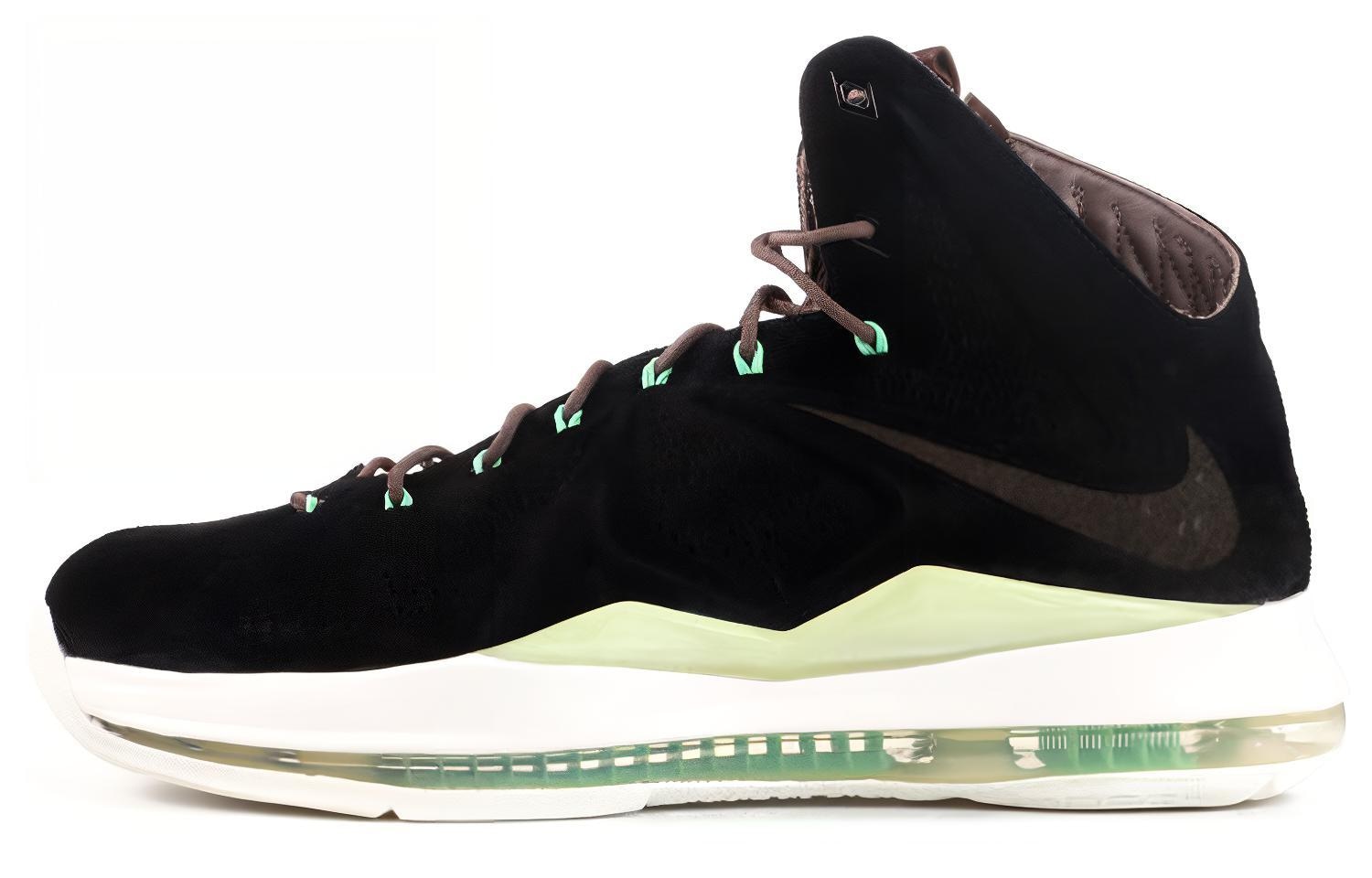 Nike Lebron 10 EXT Black Suede — фото 6