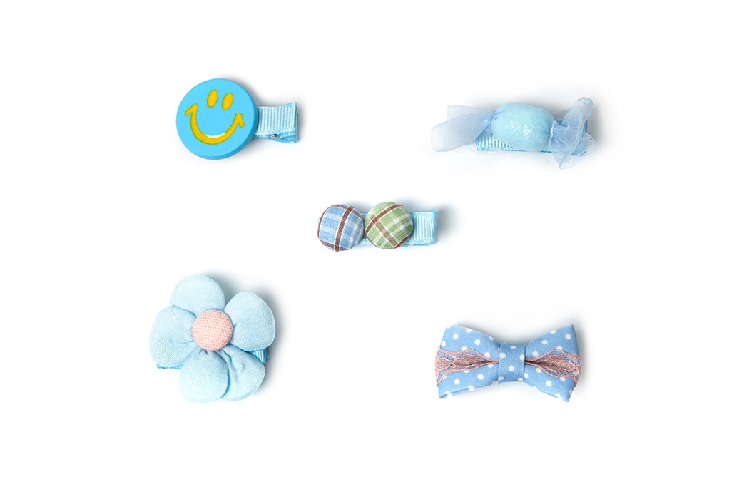 白卷BAIJUAN Bai Juan Cute Fabric Hair Clip
