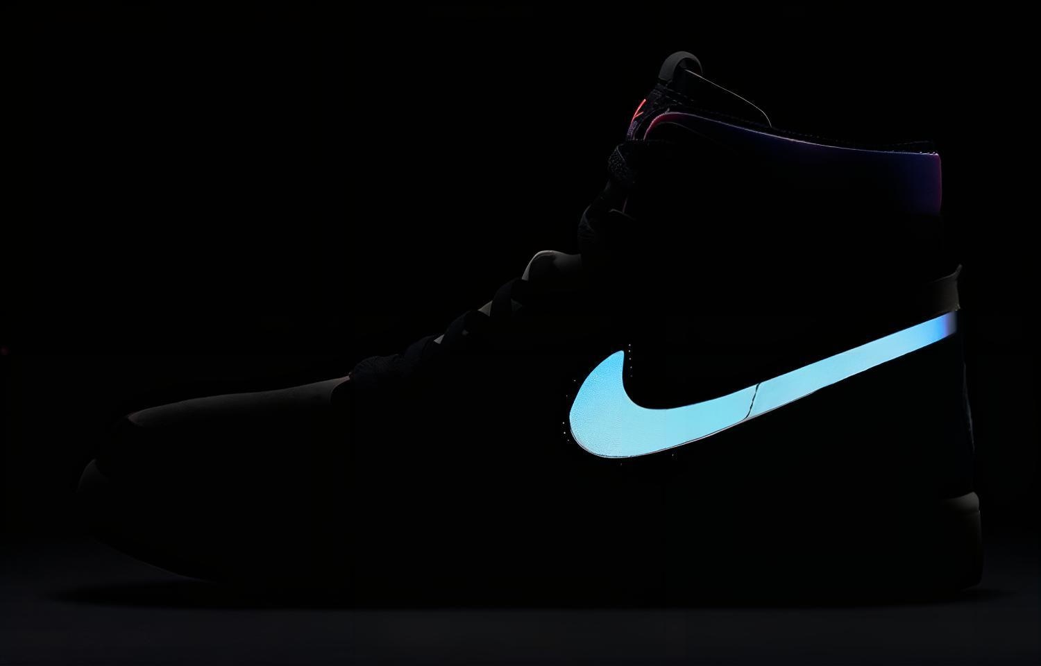 Jordan Retro High White Black Purple — фото 6