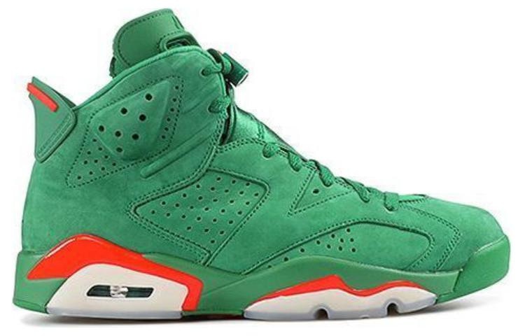 Jordan Air Jordan 6 Retro NRG "Green Suede Gatorade" — фото 6