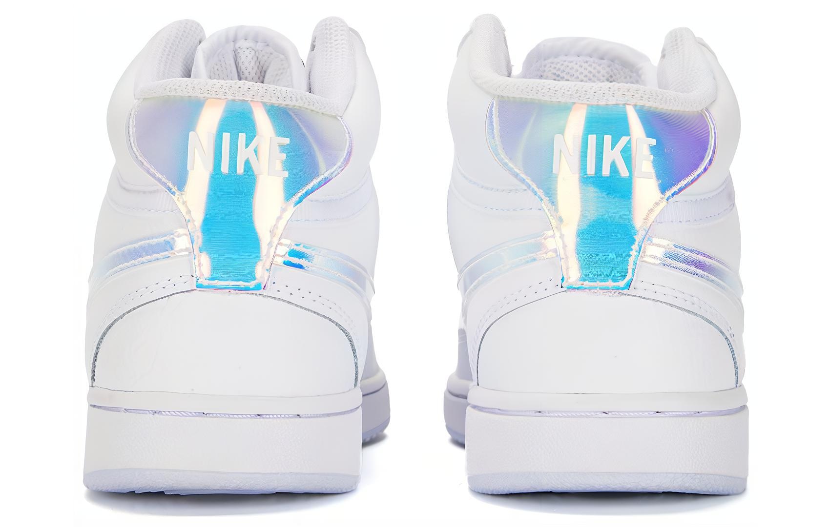 Nike Court Vision Mid White — фото 8