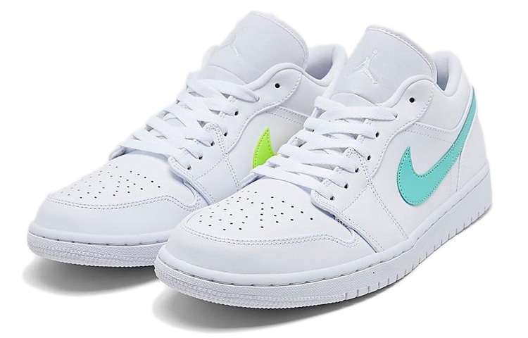 Jordan Air Jordan 1 Low White Green — фото 6