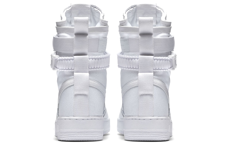 Nike Air Force 1 SF Triple White — фото 10
