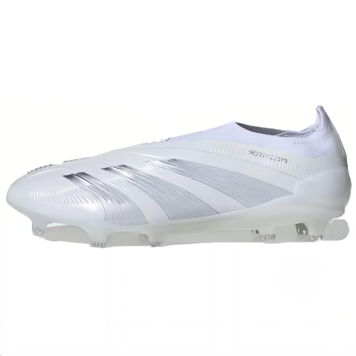 Adidas Predator 24 Elite Low FG White Silver — фото 5