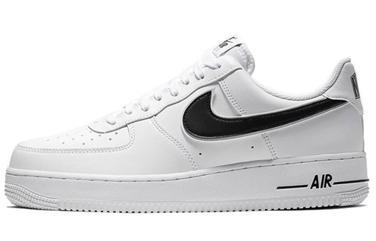 Nike Air Force 1 '07 Low Black Swoosh — фото 6
