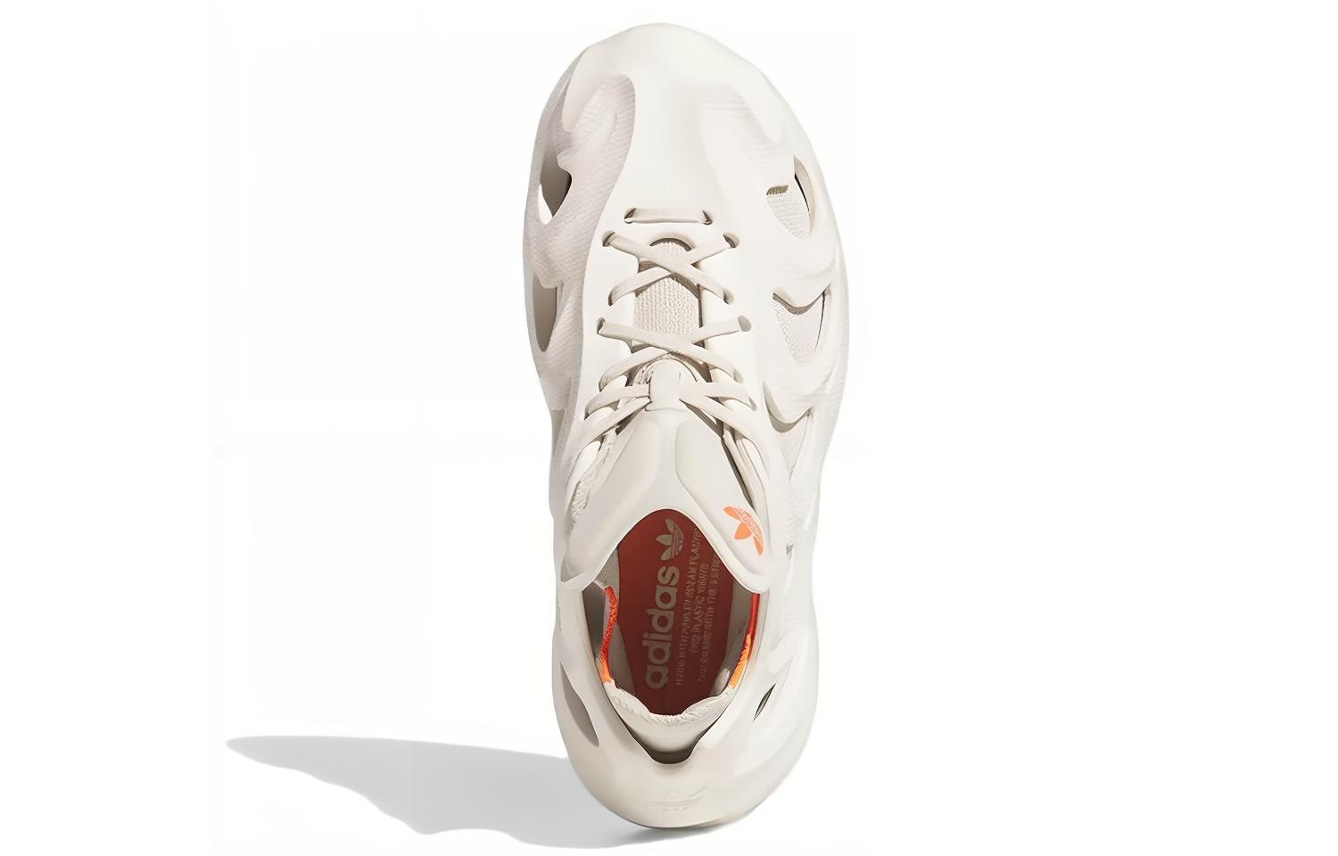 Adidas AdiFOM Q White Grey Orange — фото 10