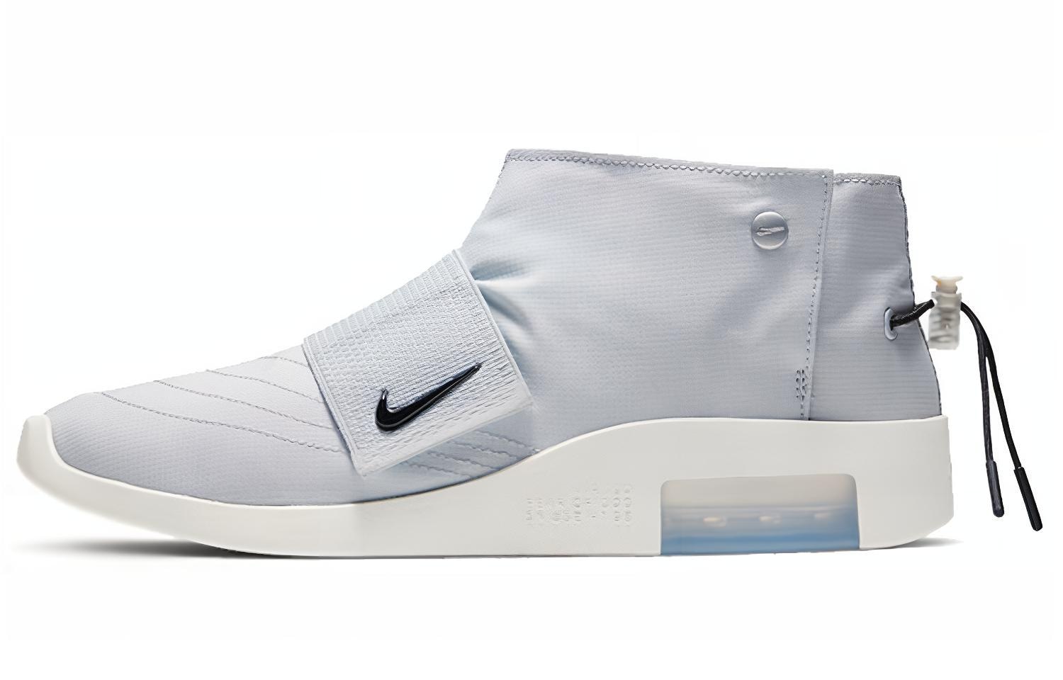 Nike Fear of God x Nike Air Fear of God Moccasin Light Grey — фото 5