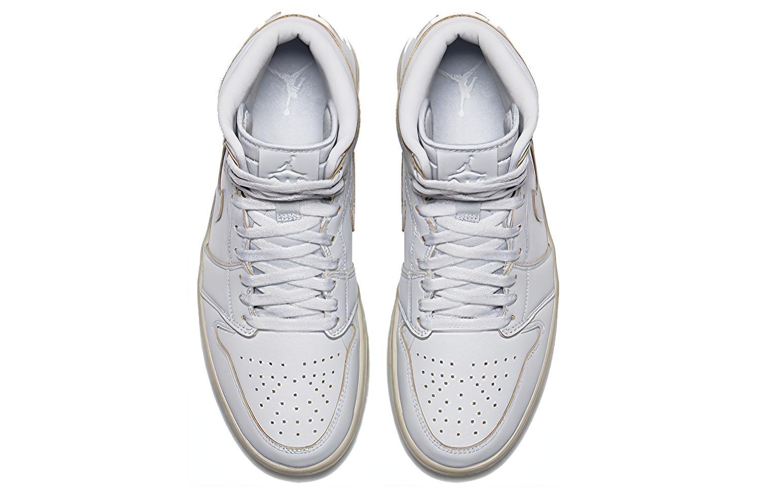 Jordan Air Jordan 1 Retro High Premium White — фото 9