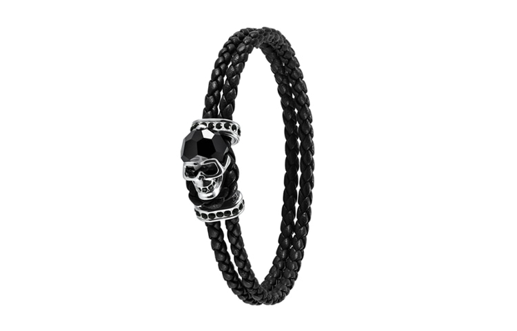 Swarovski Taddeo Skull Bracelet Black — фото 1