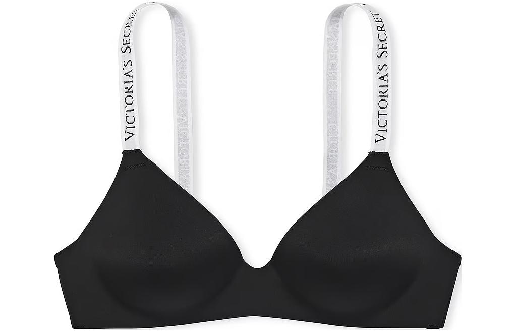 Victoria's Secret/维多利亚的秘密 Victoria's Secret PINK The T-Shirt Bra Black