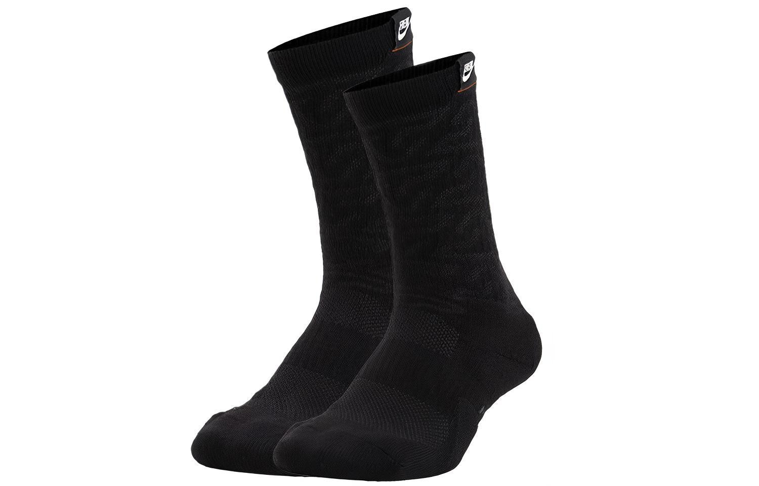 Nike Logo Knit Socks Black