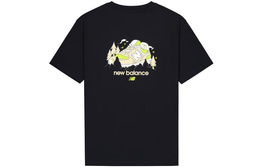 New Balance SS24 T-shirt Black — фото 1