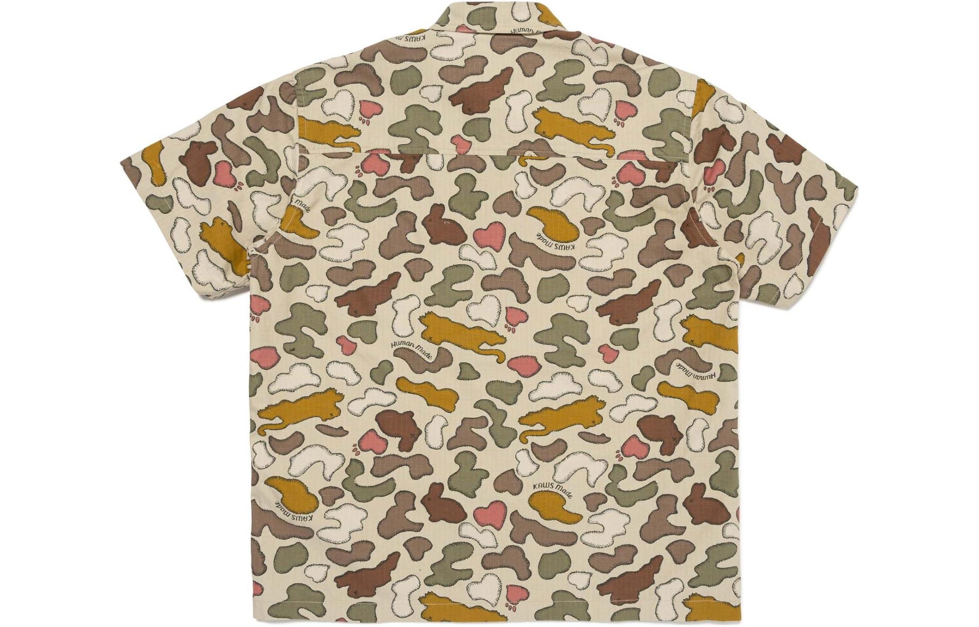 Human Made x KAWS SS24 Camo Shirt — фото 1