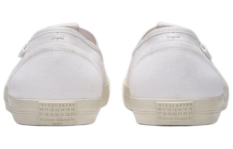 Maison Margiela Tabi Canvas Low White — фото 9