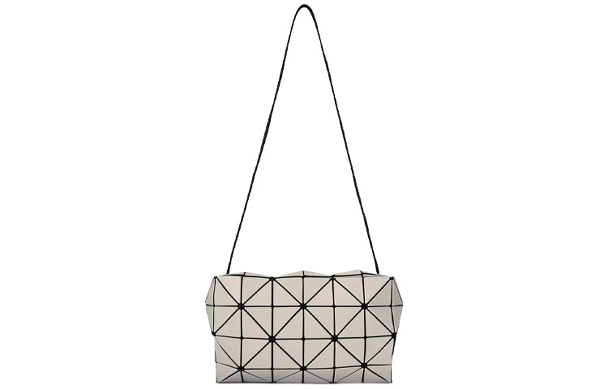 ISSEY MIYAKE/三宅一生 Issey Miyake Carton Series Pillow Bag Light Grey