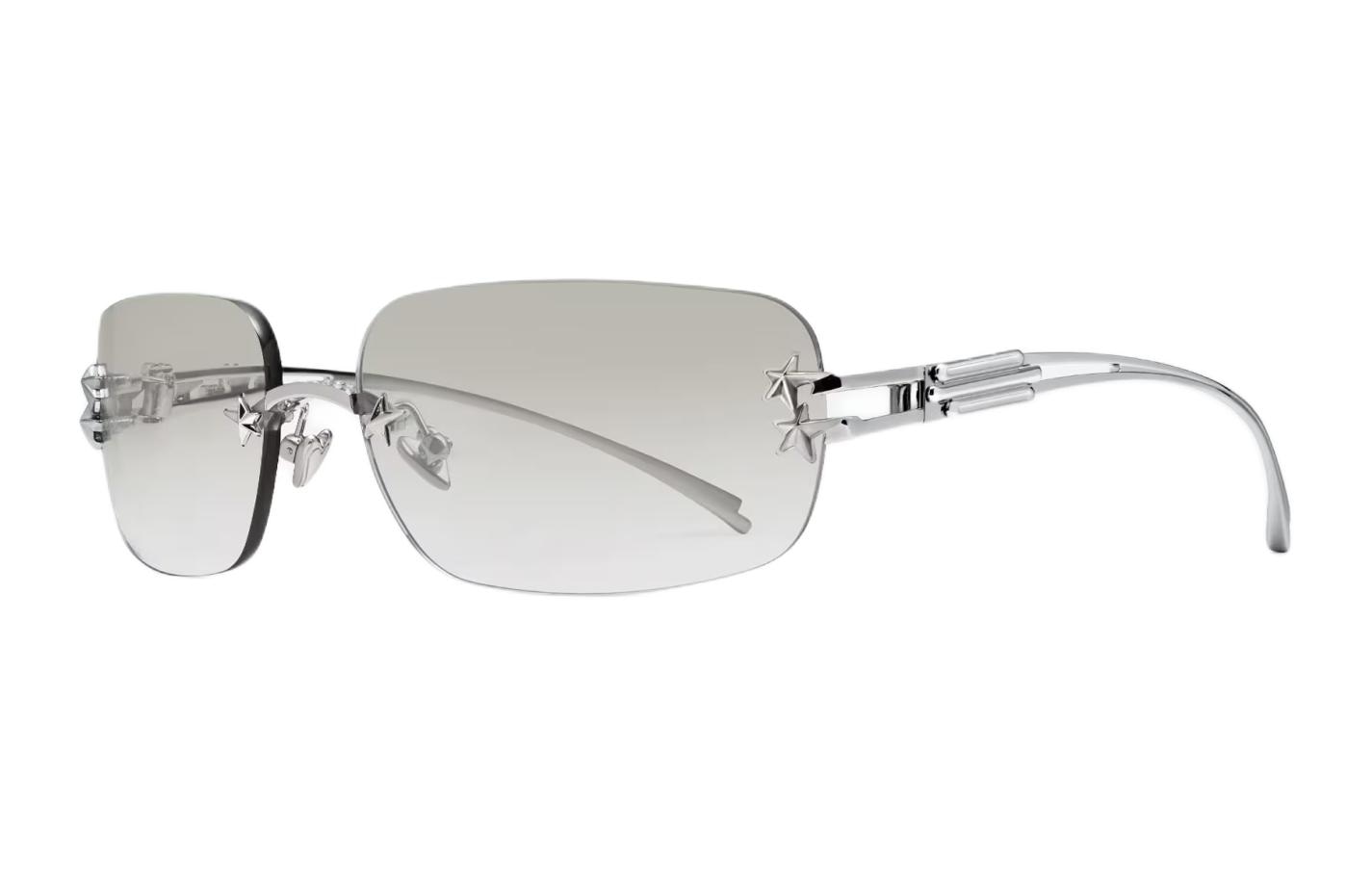 GENTLE MONSTER x Jennie Silver Sunglasses