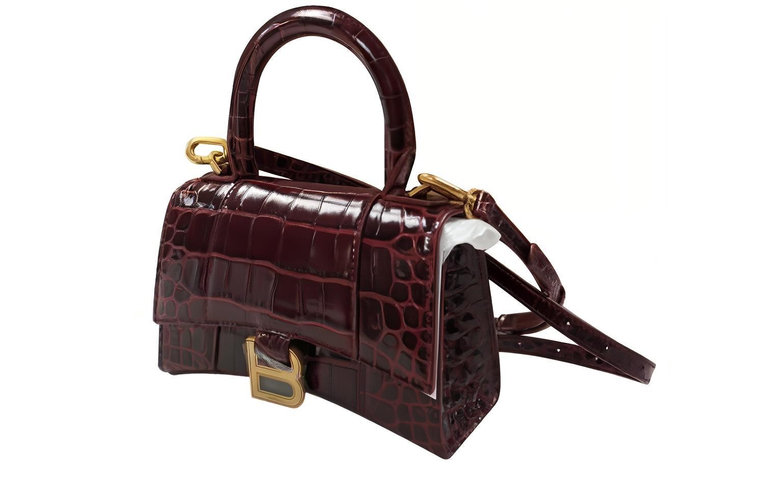 Balenciaga Hourglass Deep Red — фото 1