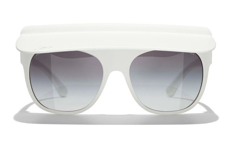 Очки CHANEL Sunglasses 57mm White