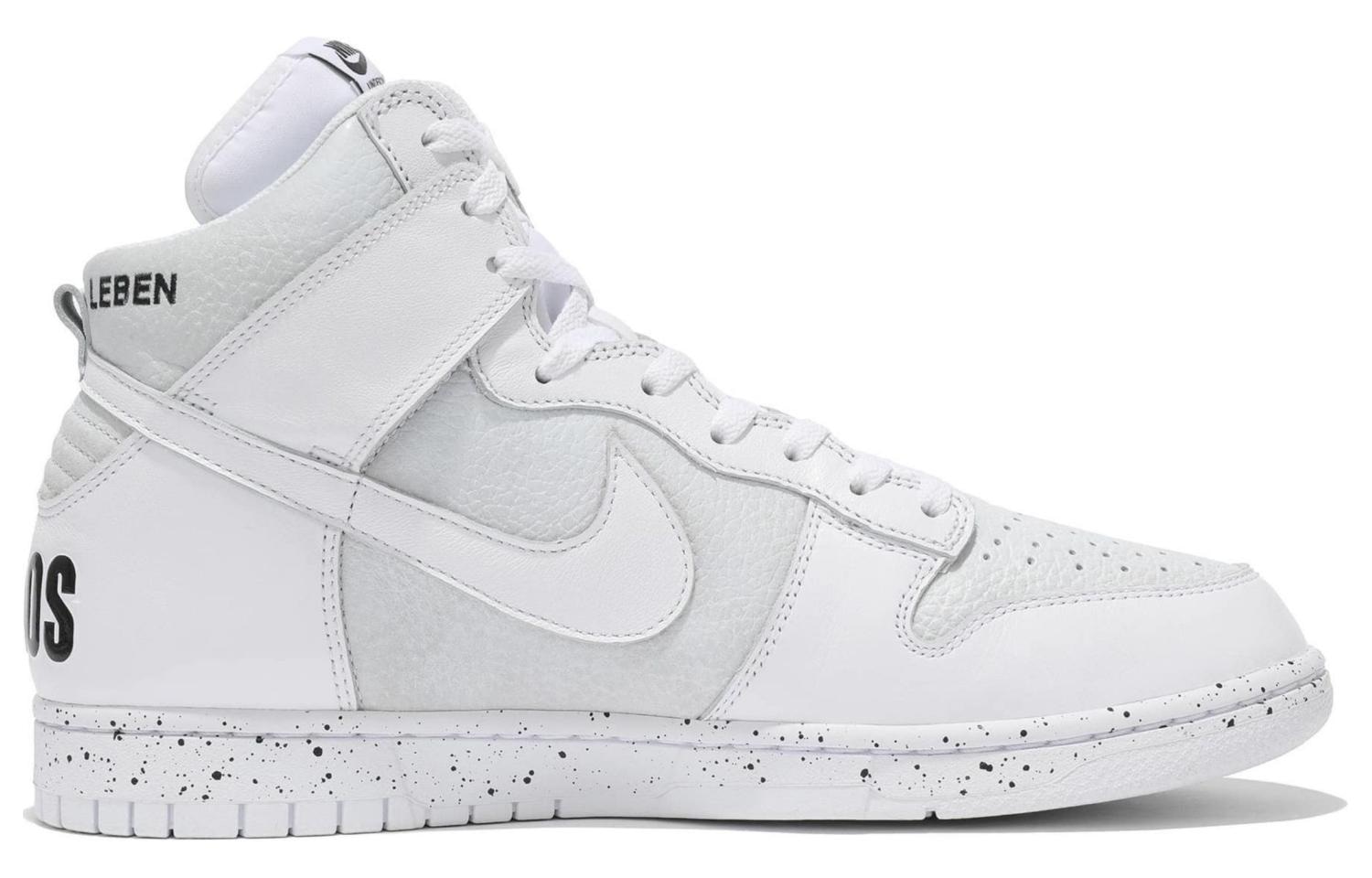 Nike Dunk Chaos High White Black — фото 6