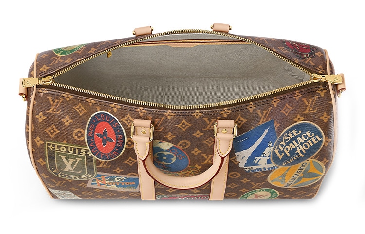 Louis Vuitton keepallBandoulire 45 Flight mode Monogram — фото 2