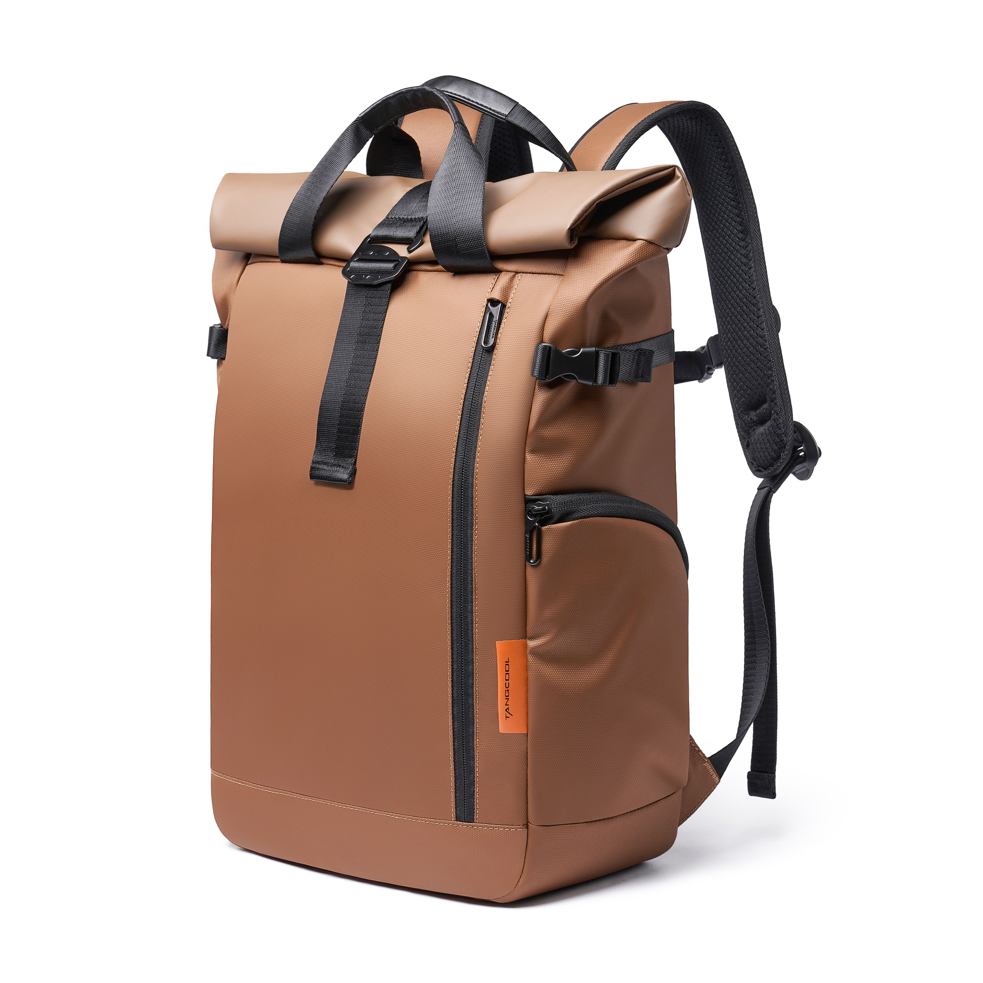 Tangcool Large Capacity Foldable Backpack Black — фото 10