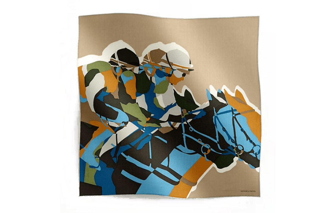 HERMES/爱马仕 Hermes Mosaïque Scarf