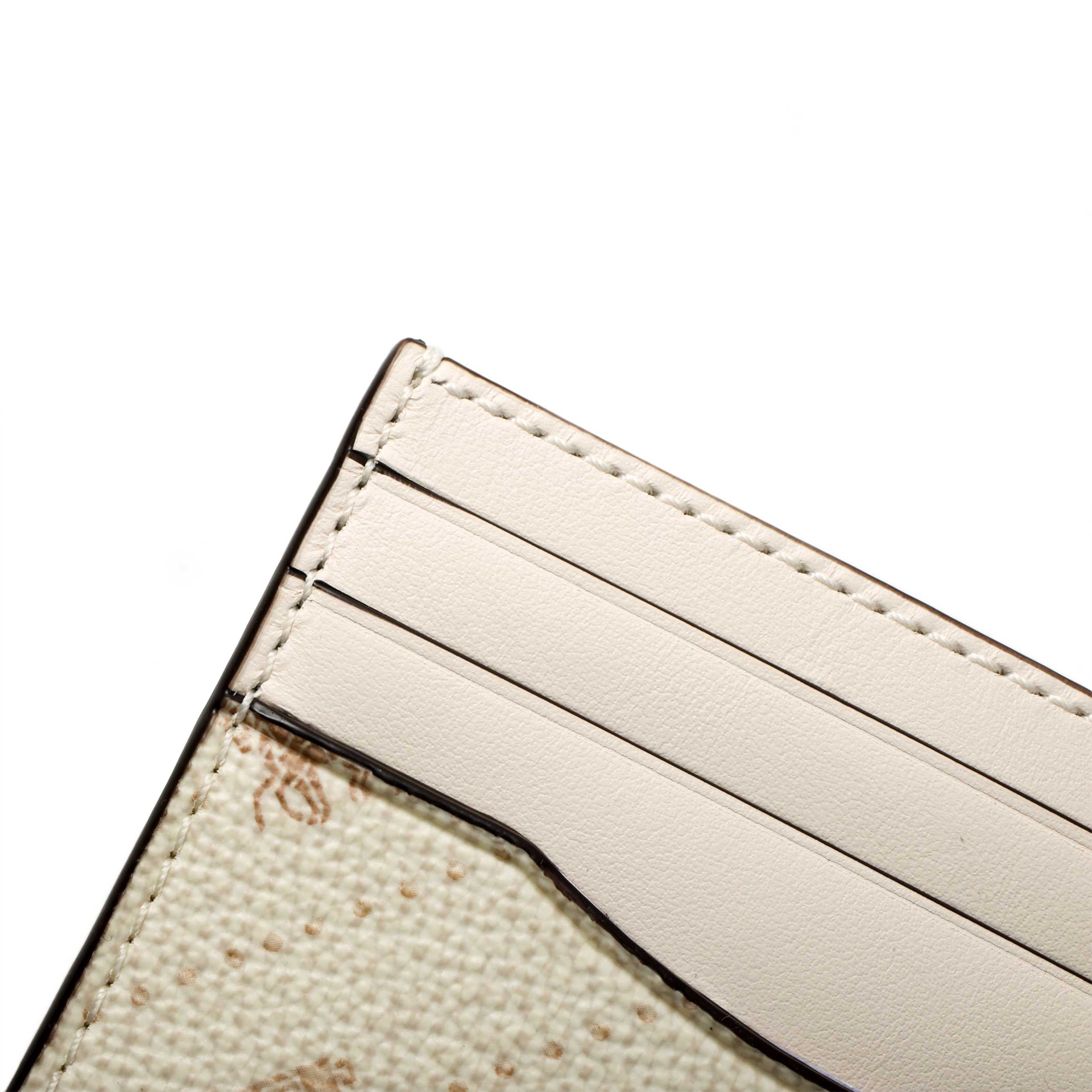 Coach Card Case 10 White — фото 4