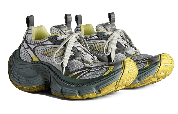 Balenciaga 10XL Grey Yellow — фото 8