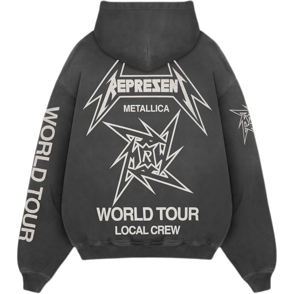 Represent x METALLICA SS24 Hoodie Black — фото 1