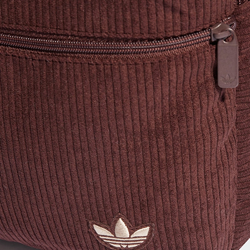 adidas originals Trefoil Corduroy Backpack Shadow Brown — фото 4